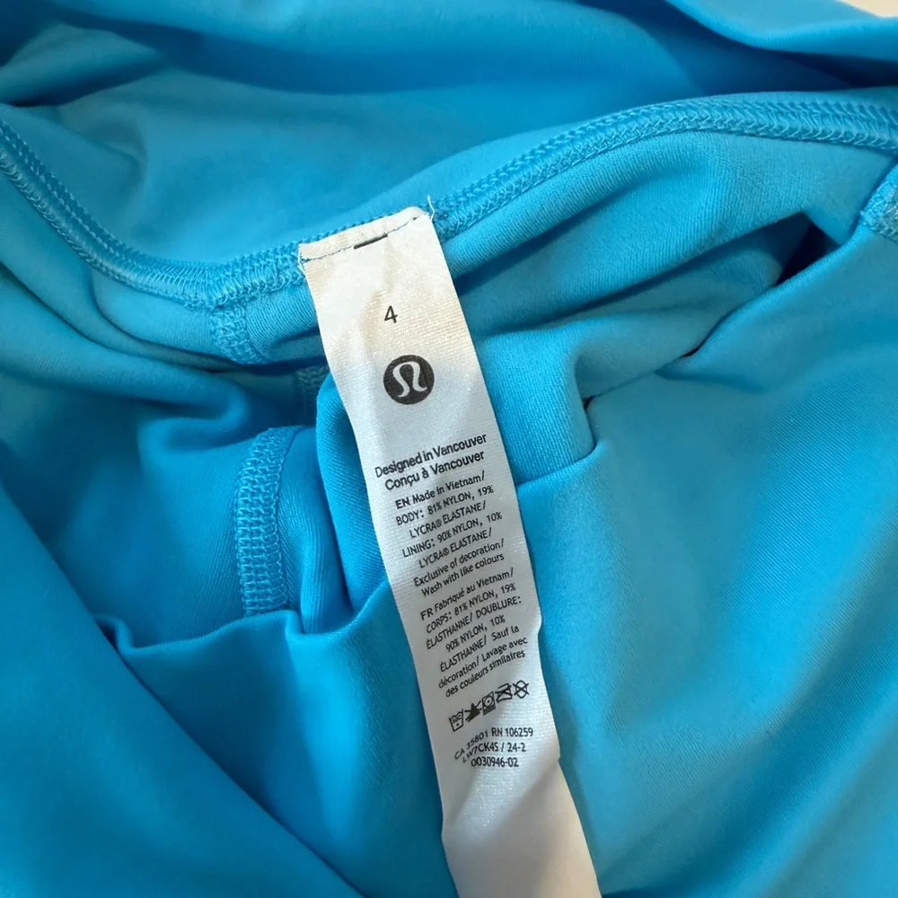 Lululemon Athletica Kayak Blue Align HR 6” Short - Picture 5 of 8